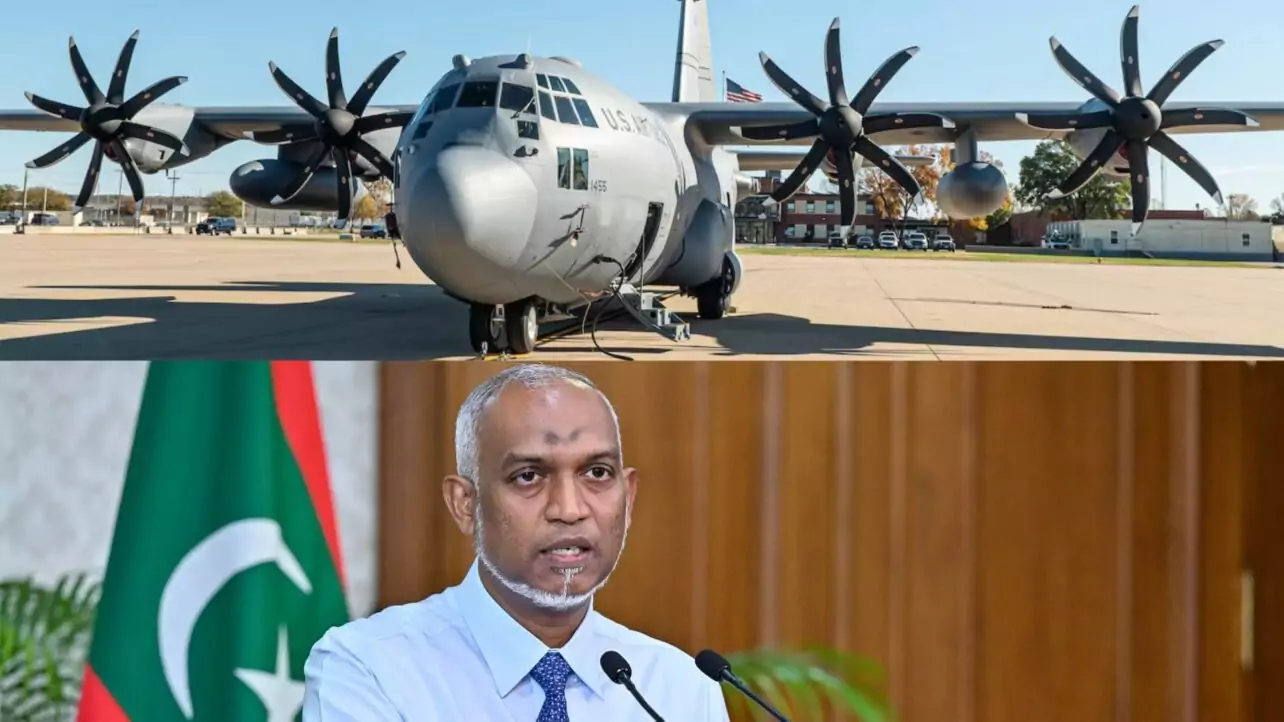 އިރާނަން ހަމަލާދޭ ޖެޓެއް ވެލާނާ އިންޓަރނޭޝަނަލް އެއަރޕޯޓަށް ޖެއްސުމަށްފަހު، އެއްވެސް އެއްޗެއް ނުޖެއްސޭނެ ކަމަށް ބުނެ މުއިއްޒު ދޮގު ހަދައިފި