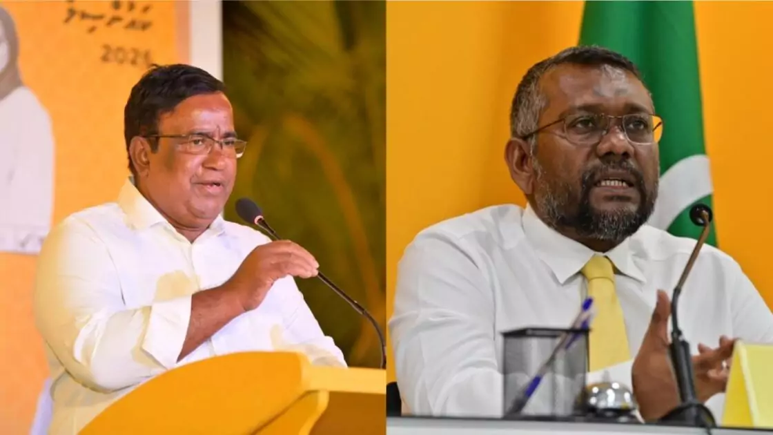 މުއިއްޒު އިސްތިއުފާދީ އަވަސް އިންތިހާބެއް ބޭއްވުމަށް އެމްޑީޕީން ގޮވާލަމުން ދަނިކޮށް އެއާއި ޚިލާފަށް ޕާޓީތައް އެކުލެވޭ ވަގުތީ ސަރުކާރެއް އެކުލަވާލަން އެމްޑީޕީގެ ވަކި ފެކްޝަނަކުން މުއިއްޒު އަރިހުން އެދިއްޖެ