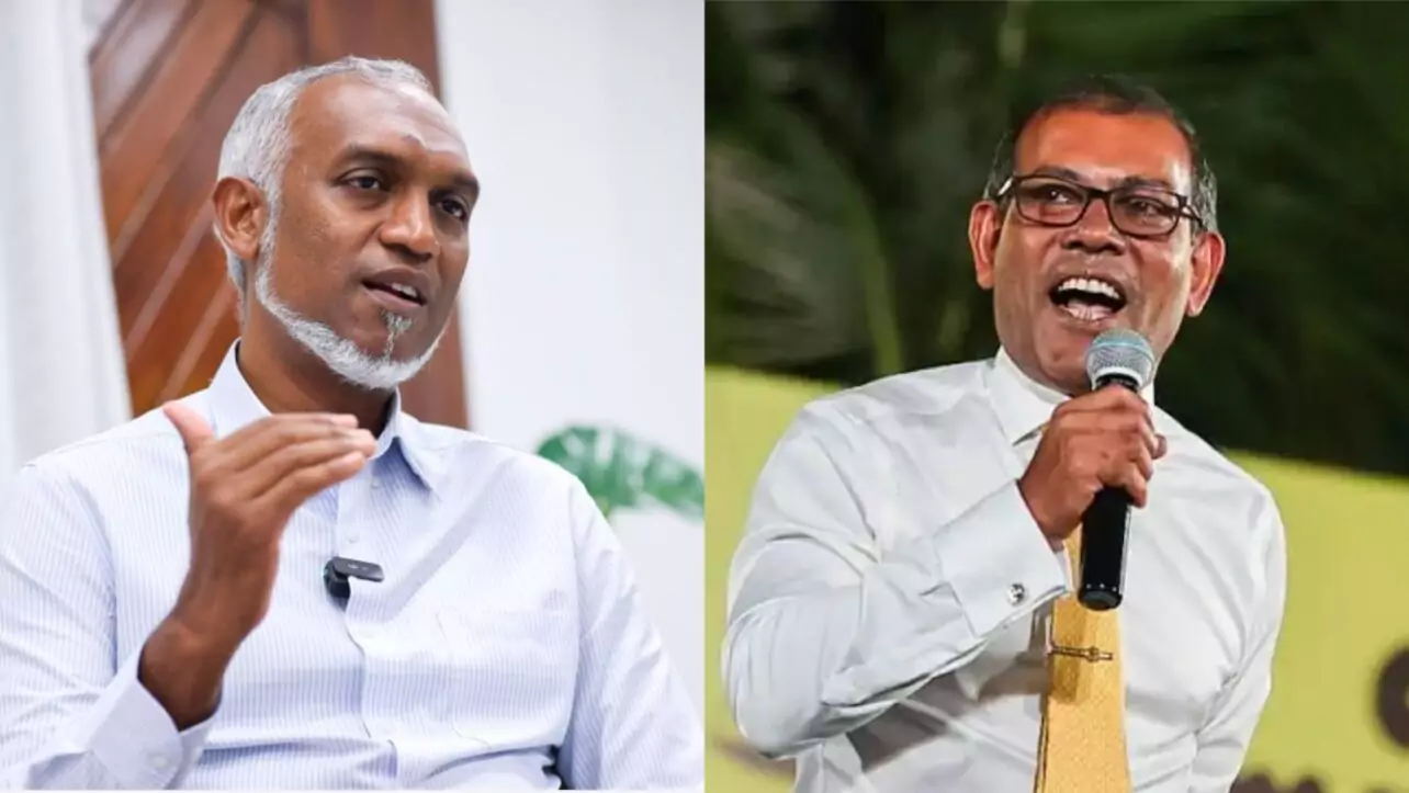 މުއިއްޒު ސިންގަޕޫރަށް ކުރި ދަތުރު ނިންމާލައިފި: މަޖިލިސް ނައިބު ރައީސްއާއި މުއިއްޒު ބައްދަލުކުރި ކަމަށް ބުނެ ނަޝީދު ހެދީ ކަނޑައެޅިގެން ދޮގެއް